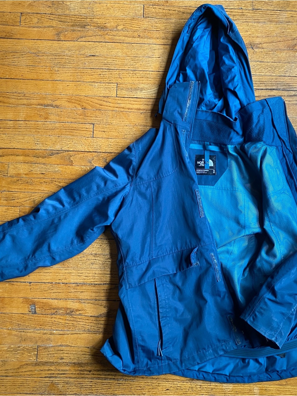 The North Face Women’s Blue Hooded Jacket